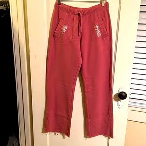 Pink sweatpants